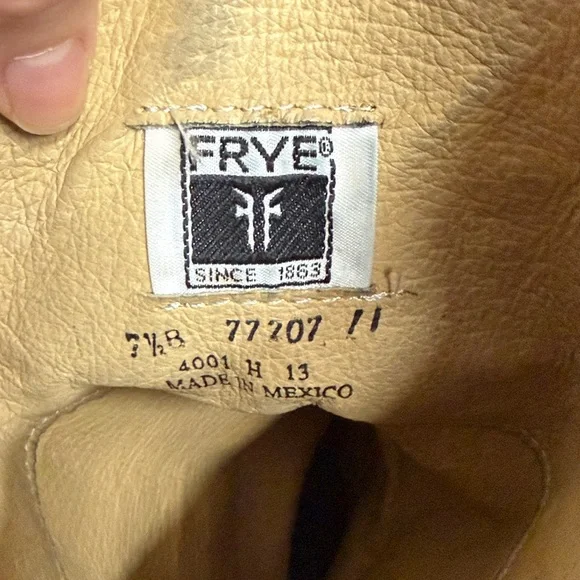 Frye Leather Cowboy Boots - Picture 2 of 4